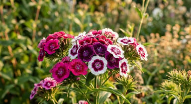Sweet William ‘Auricula-Eyed Mixed’