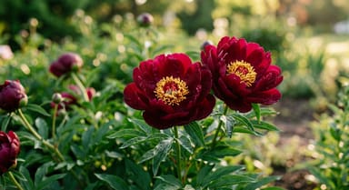 Peony ‘Buckeye Belle’