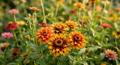 Mexican Zinnia ‘Persian Carpet’